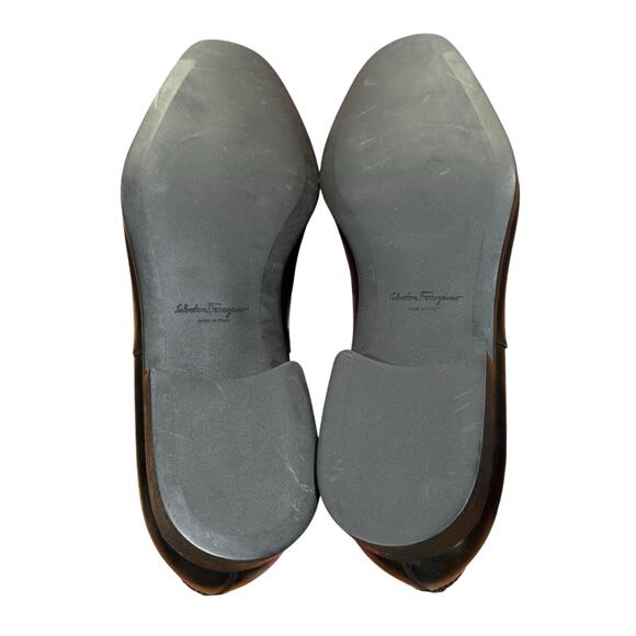 Salvatore Ferragamo “Boston” Nero Oxford Dress Shoes – Size 11E